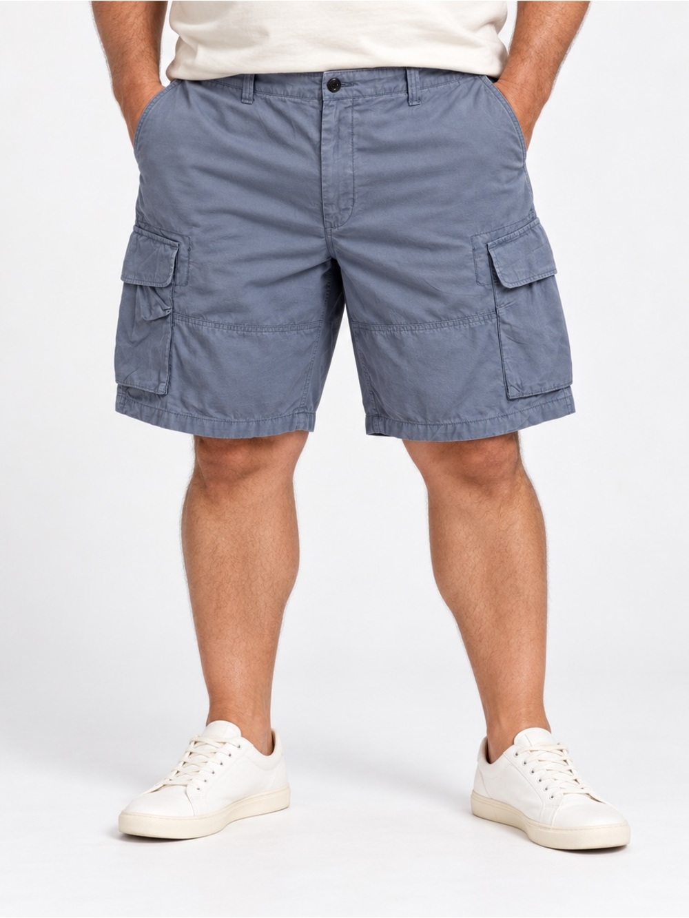 Polo Ralph Lauren Utility Canvas Cargo Shorts Mens 50 Blue Classic Fit